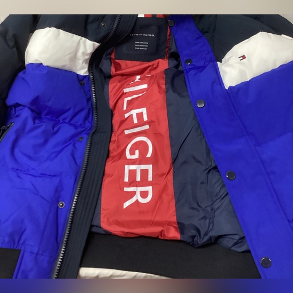 Tommy Hilfiger Quilted Snorkel Bomber Jacket - Picture 1 of 3